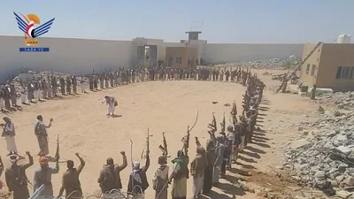  وقفة بالجوف للتنديد باستهداف العدو السعودي إصلاحية الحزم