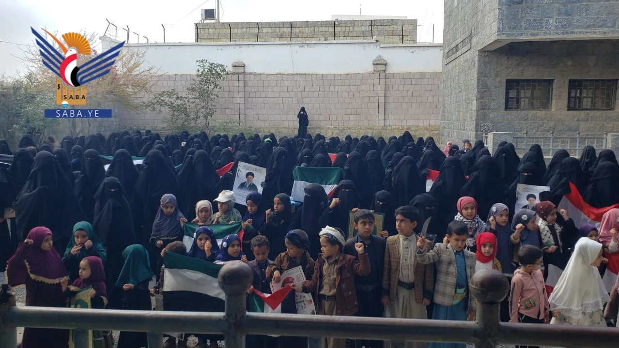 حجة ..وقفات للهيئة النسائية احتفاءً بالنصر على العدو