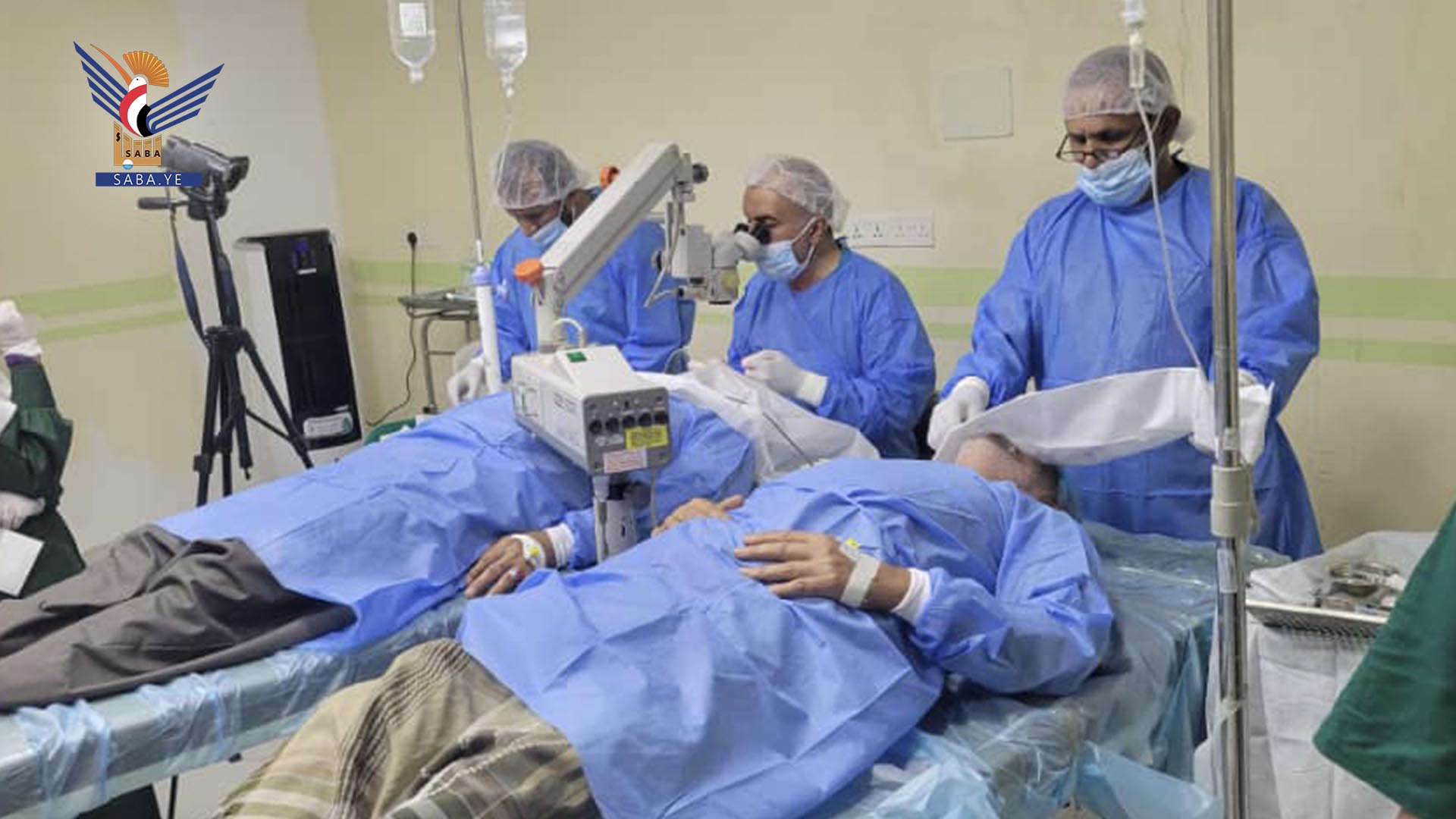 إجراء 279 عملية في مخيم العيون بمستشفى رداع المركزي في البيضاء إجراء 279 عملية في مخيم العيون بمستشفى رداع المركزي في البيضاء