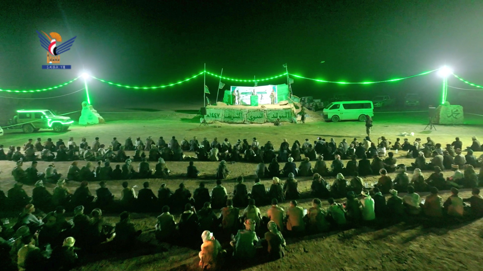 أمسية في مديرية مجزر بمأرب بذكرى المولد النبوي الشريف