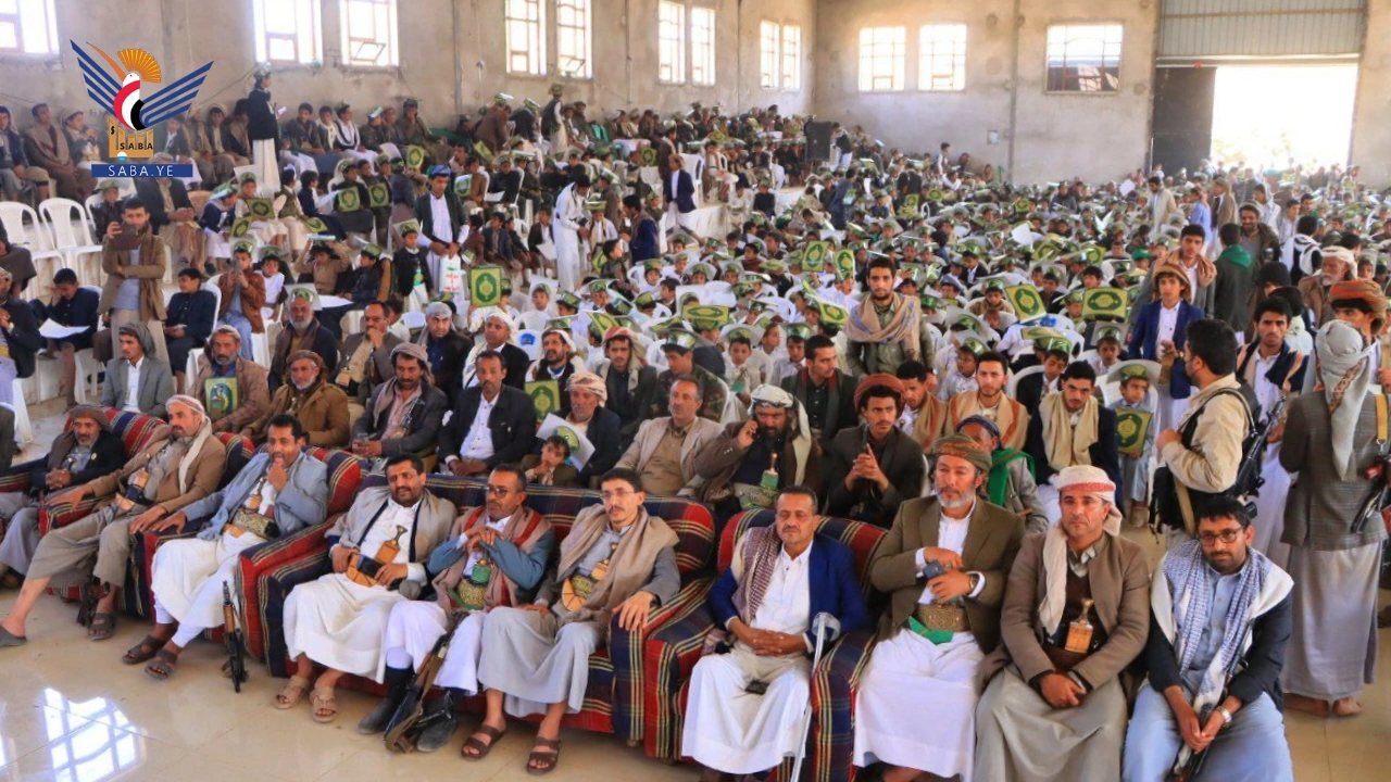 تكريم ألف و400 طالب من مدارس جيل القرآن في بني حشيش