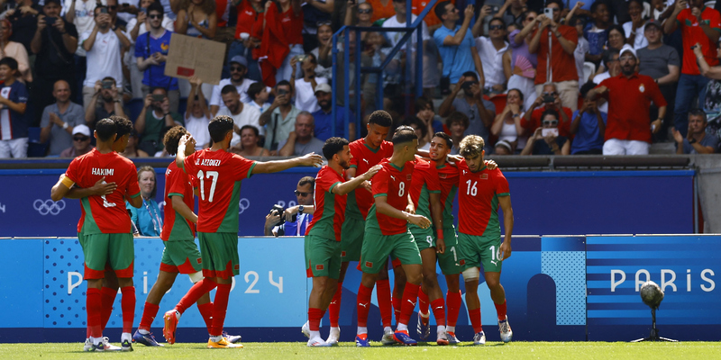 تأهل المغرب للمربع الذهبي في كرة القدم بأولمبياد باريس 2024
