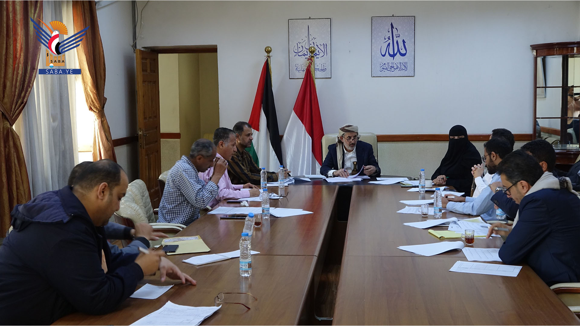 اجتماع للجنة أتمتة أعمال ديوان وزارة النفط والمعادن