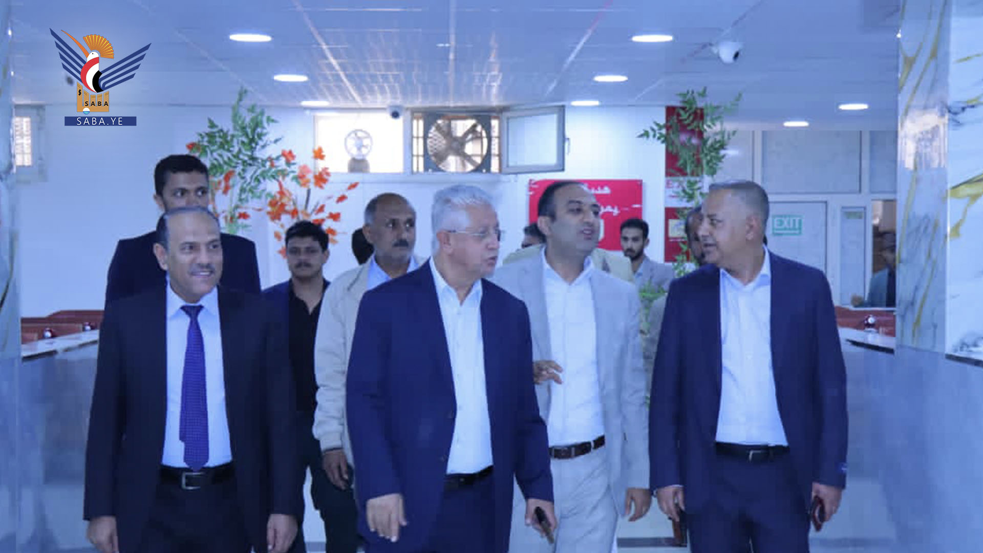 البخيتي والحسام يتفقدان المرحلة الرابعة للمركز الاختباري بجامعة صنعاء