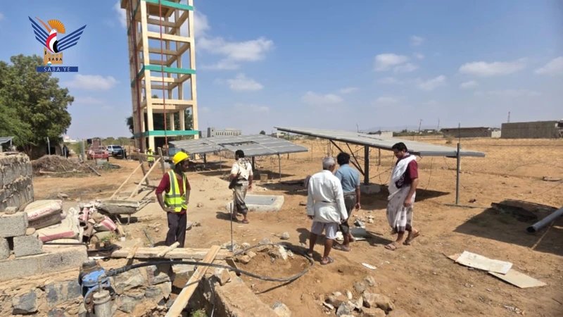 تفقد سير استكمال وصيانة شبكة الضخ بمشروع مياه مدينة القناوص