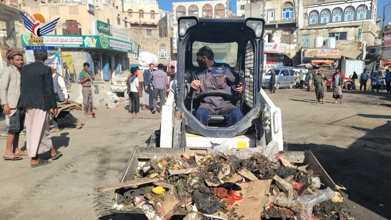 حجة تدشن حملة نظافة شاملة استقبالا لشهر رمضان