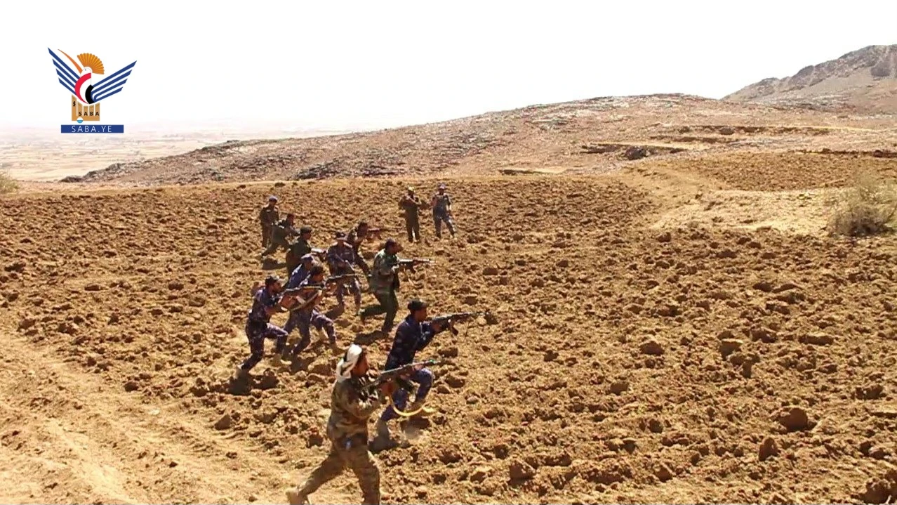   ذمار .. مناورات في مديريات الحداء وجهران ووصابين وضوران