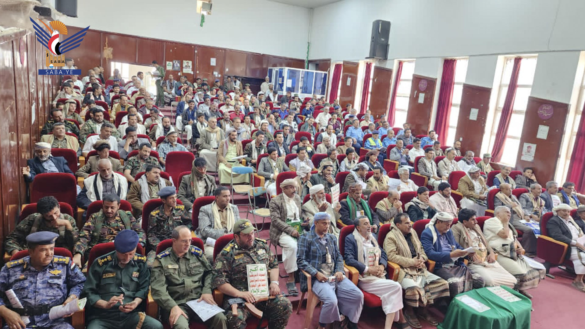 فعالية بمديريات مربعي البيضاء والأوسط في البيضاء بذكرى الصرخة