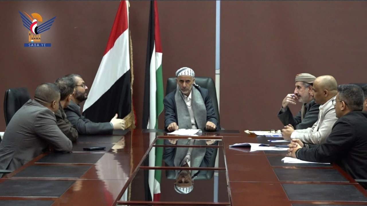 إجتماع برئاسة العلامة مفتاح يناقش آليه تطوير نشاط المركز الوطني لعلاج الحروق والتجميل