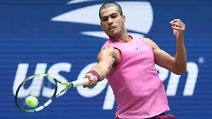 الاسباني ألكاراز يتأهل الى نهائي بطولة أمريكا للتنس بفوزه على الصربي ديوكوفيتش الاسباني ألكاراز يتأهل الى نهائي بطولة أمريكا للتنس بفوزه على الصربي ديوكوفيتش