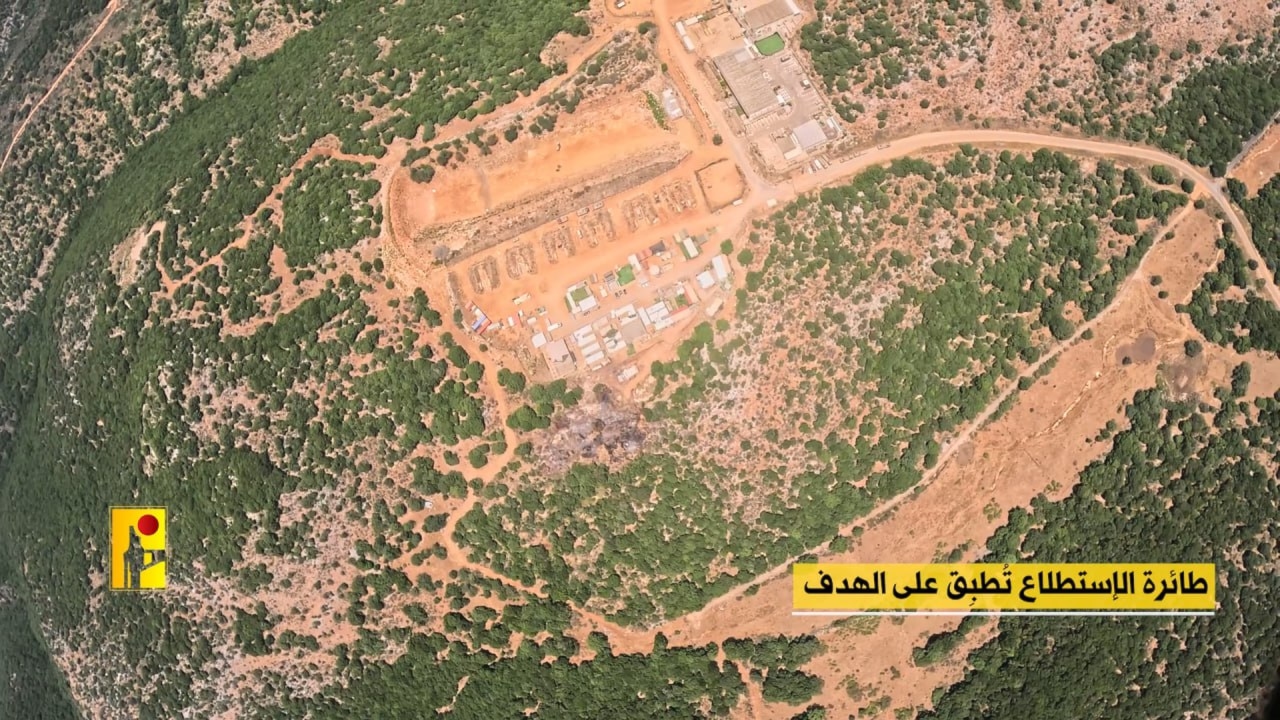 حزب الله ينشر مشاهد من عملياته ضد قواعد العدو ومواقعه شمال فلسطين المحتلة