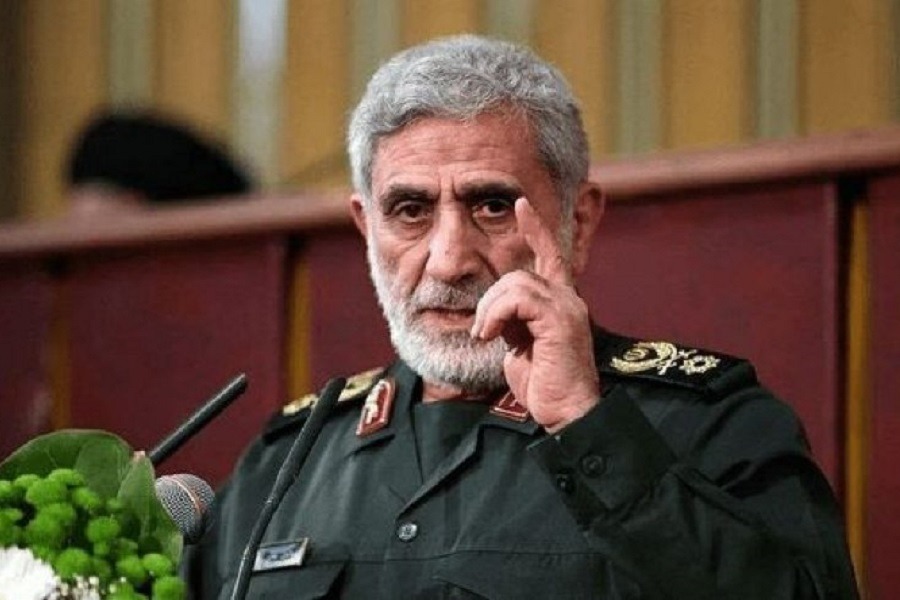 قاآني: جبهة المقاومة برمتها تقف إلى جانب حزب الله