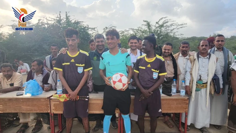 انطلاق بطولة الشهيد الغماري لكرة القدم في أسلم بحجة