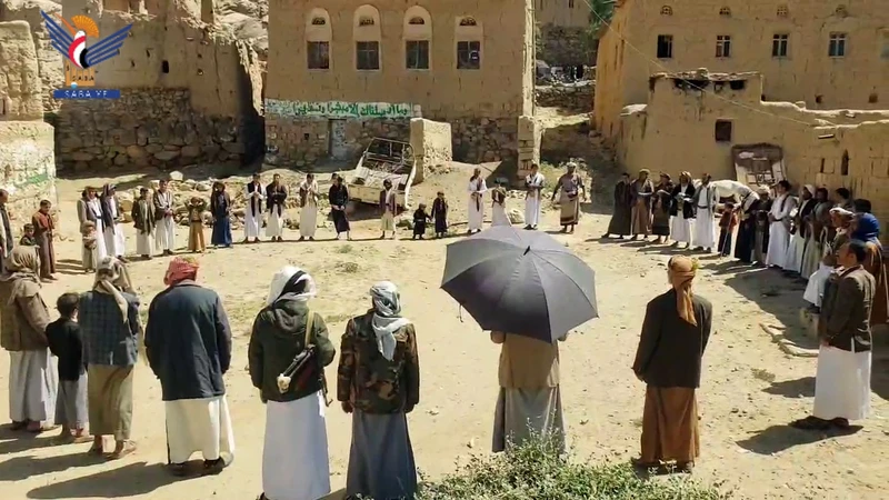 وقفات بمحافظة مأرب وفاءًا لدماء الشهداء واستمرارًا في التعبئة والجهوزية