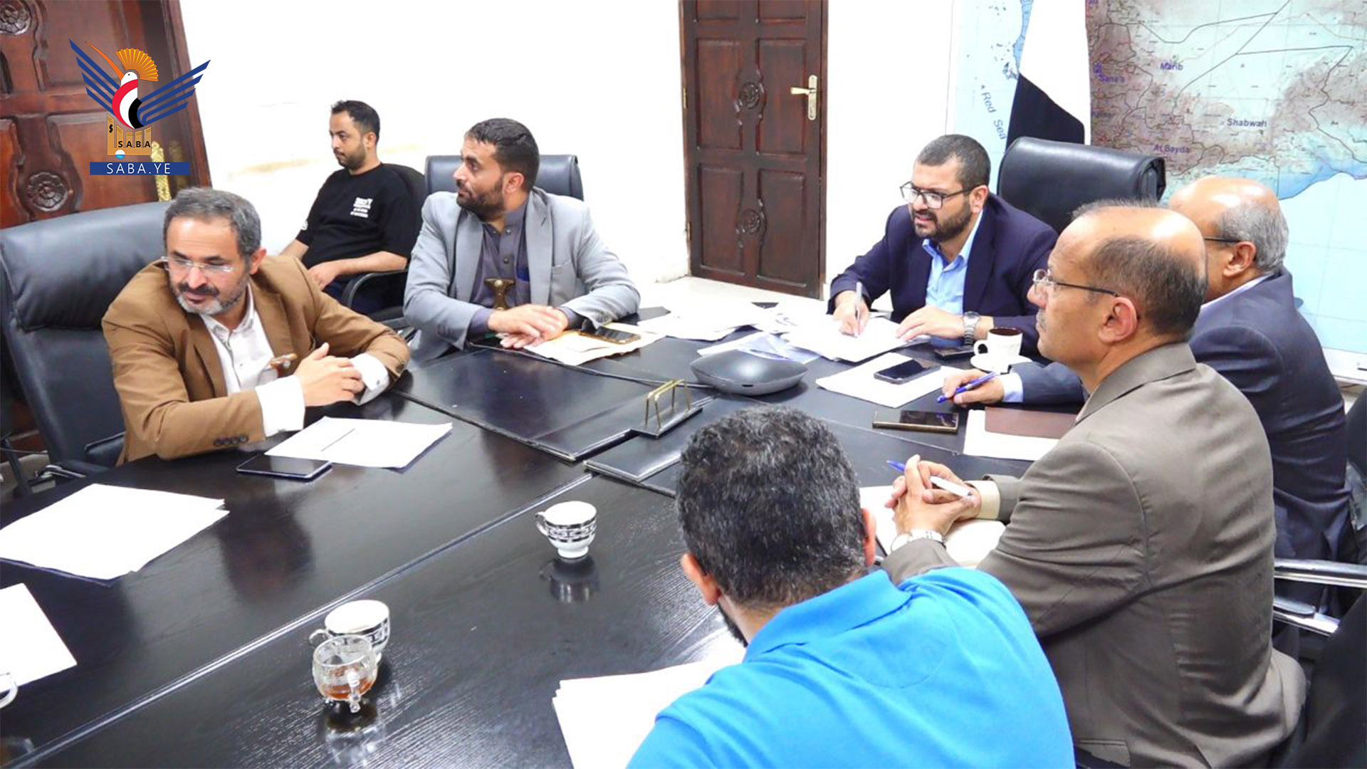 اجتماع برئاسة وزير الصحة لمناقشة التدخلات لمواجهة الإسهالات المائية الحادة اجتماع برئاسة وزير الصحة لمناقشة التدخلات لمواجهة الإسهالات المائية الحادة