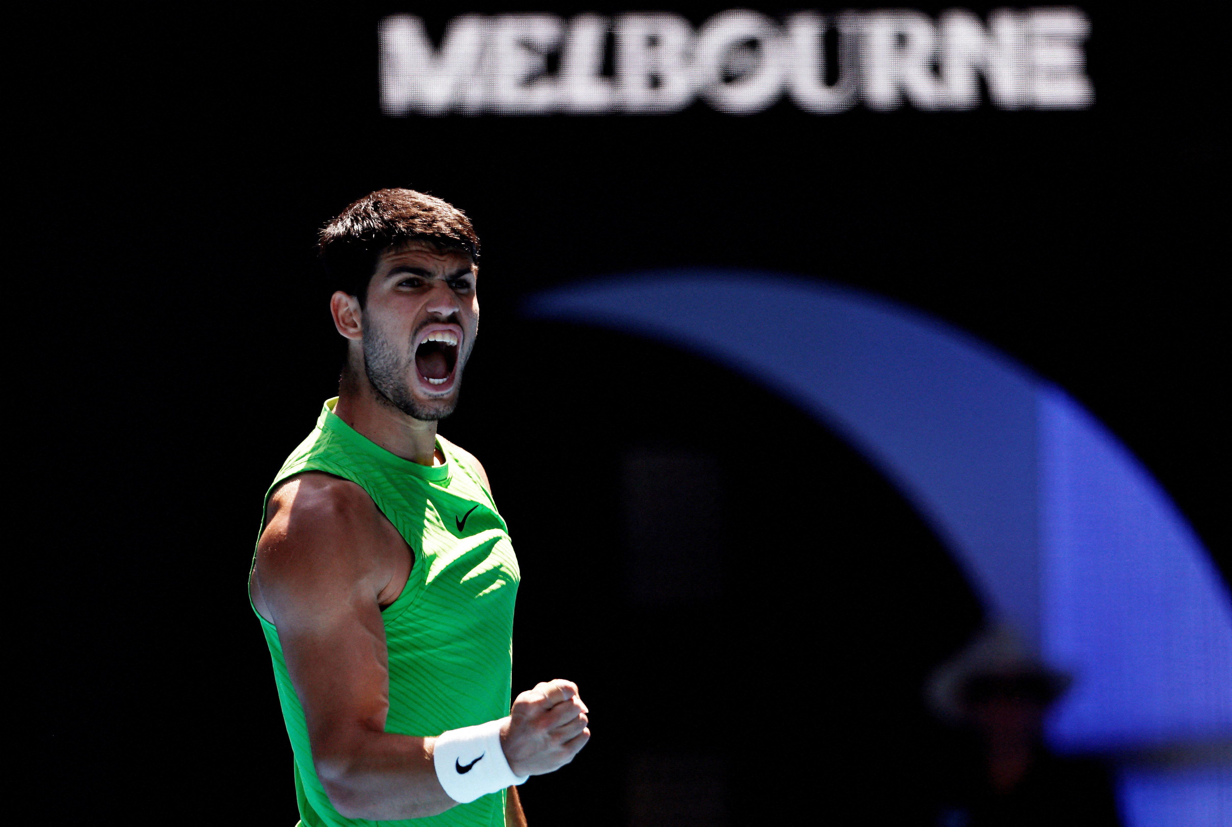 ألكاراز وسبالينكا يتأهّلان لدور الثّمانية ببطولة أستراليا المفتوحة للتّنس