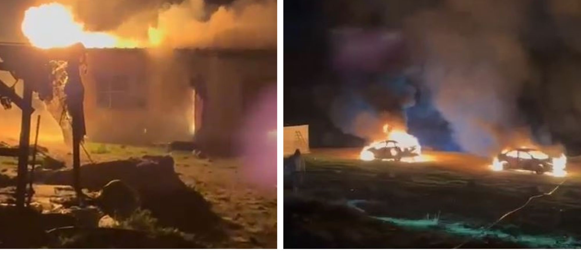 إصابات وإحراق مساكن ومركبتين في هجوم واسع للمستوطنين على تجمع خلة السدرة في القدس وآخرون يهاجمون مركبة شمال غرب رام الله