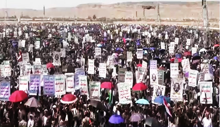 مسيرات 'الثبات مع غزة' في صعدة.. روح جهادية لا تلين مسيرات 'الثبات مع غزة' في صعدة.. روح جهادية لا تلين
