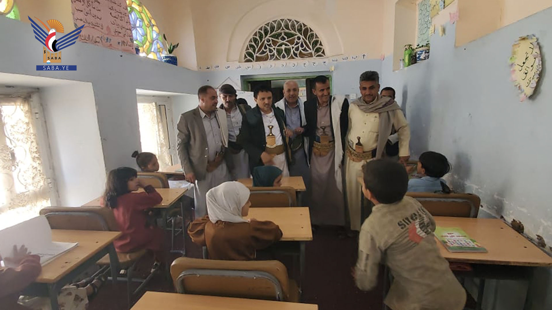 تفقد أنشطة وبرامج الدورات الصيفية بمدينة المحويت