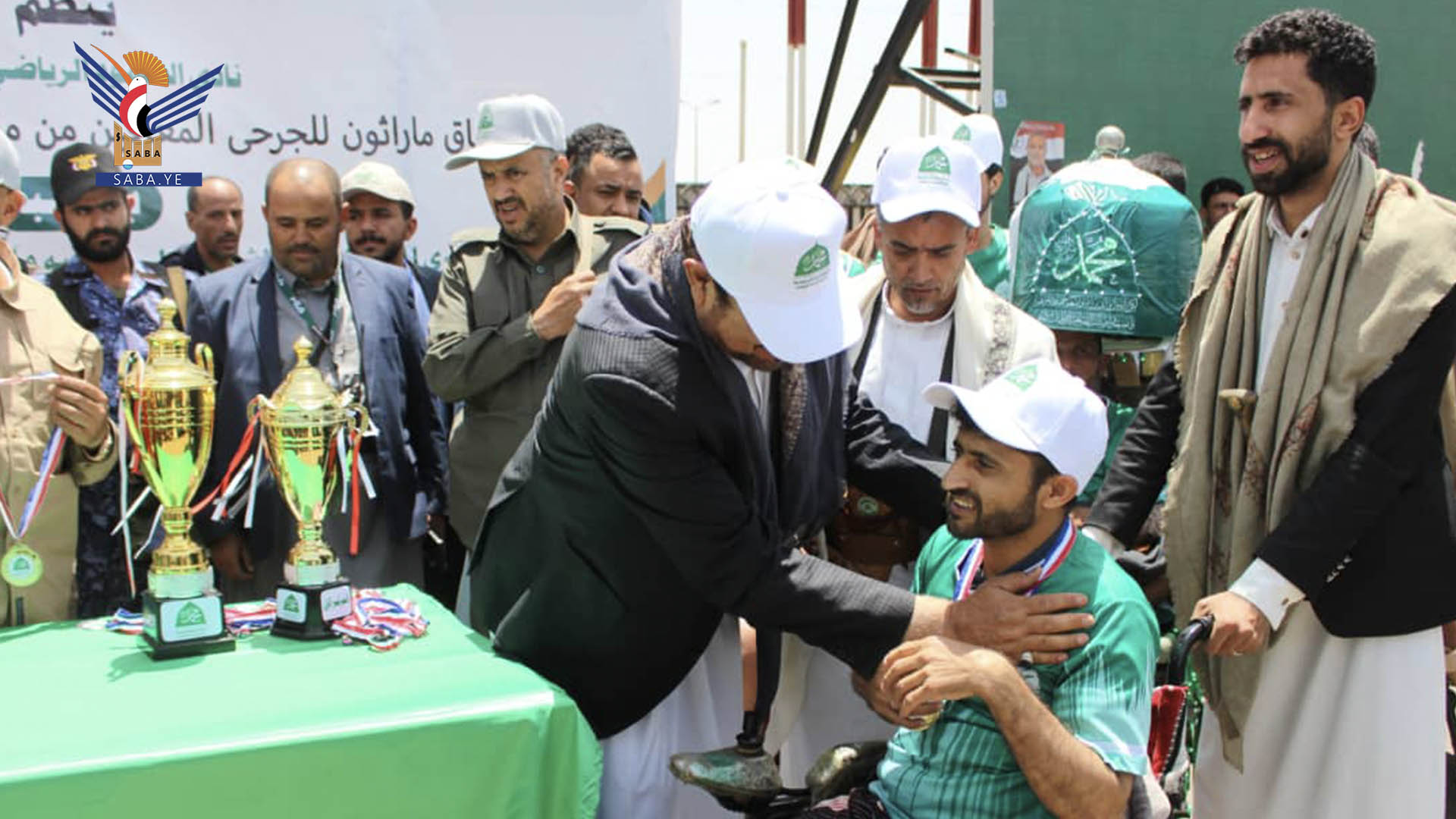 نادي الصمود الرياضي ينظم ماراثون لـ 100 معاق من منتسبي القوات المسلحة نادي الصمود الرياضي ينظم ماراثون لـ 100 معاق من منتسبي القوات المسلحة