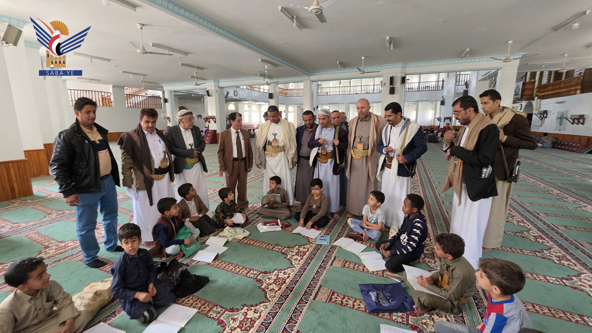 المداني وهضبان يتفقدان الدورات الصيفية بمديرية الثورة بأمانة العاصمة