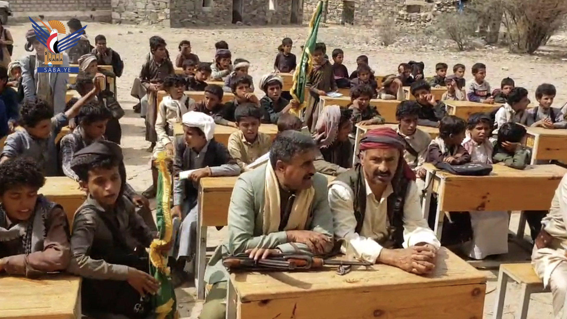 فعالية في مديرية رحبة بمأرب بذكرى المولد النبوي