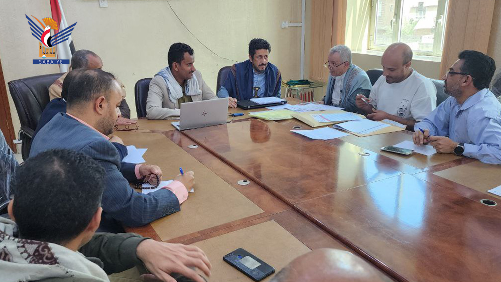 مناقشة مستوى التقدم في تنفيذ الأولويات والمشاريع المدرجة ضمن خطة وزارة الزراعة