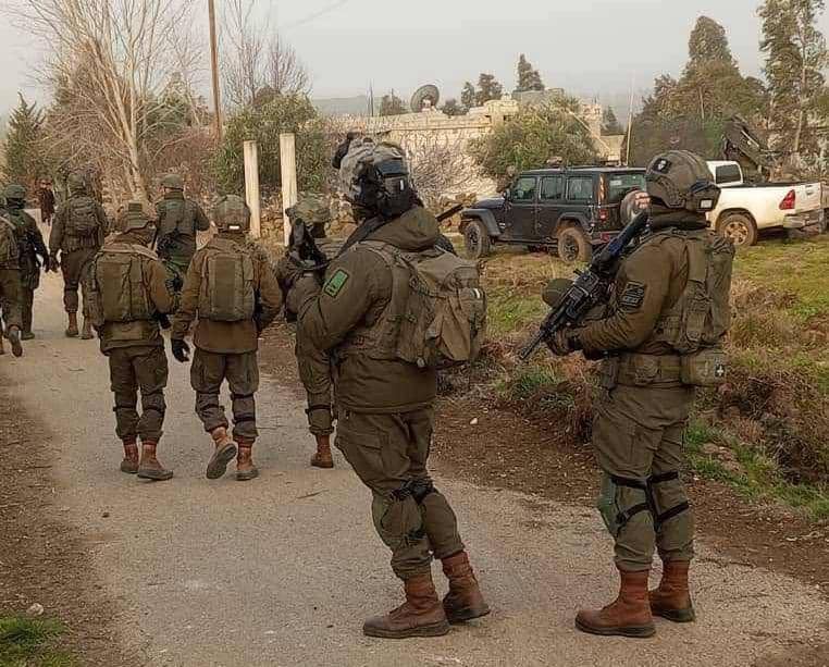 توغل جديد للعدو الإسرائيلي في ريفي درعا والقنيطرة السورية