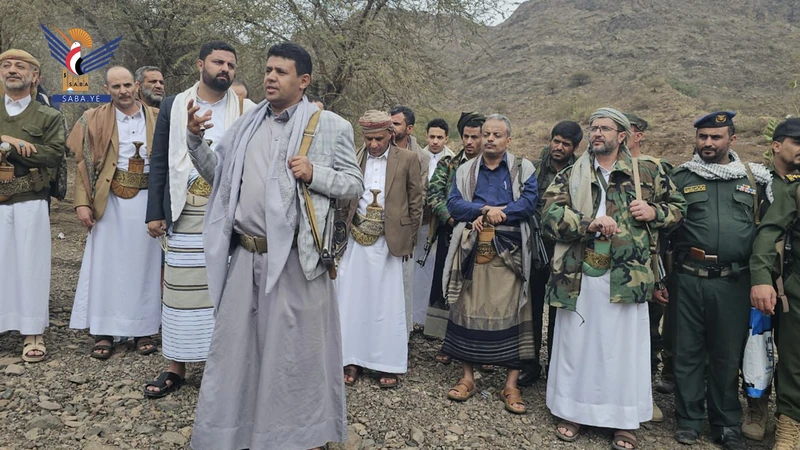 تفقد أحوال المرابطين في جبهة مريس بالضالع