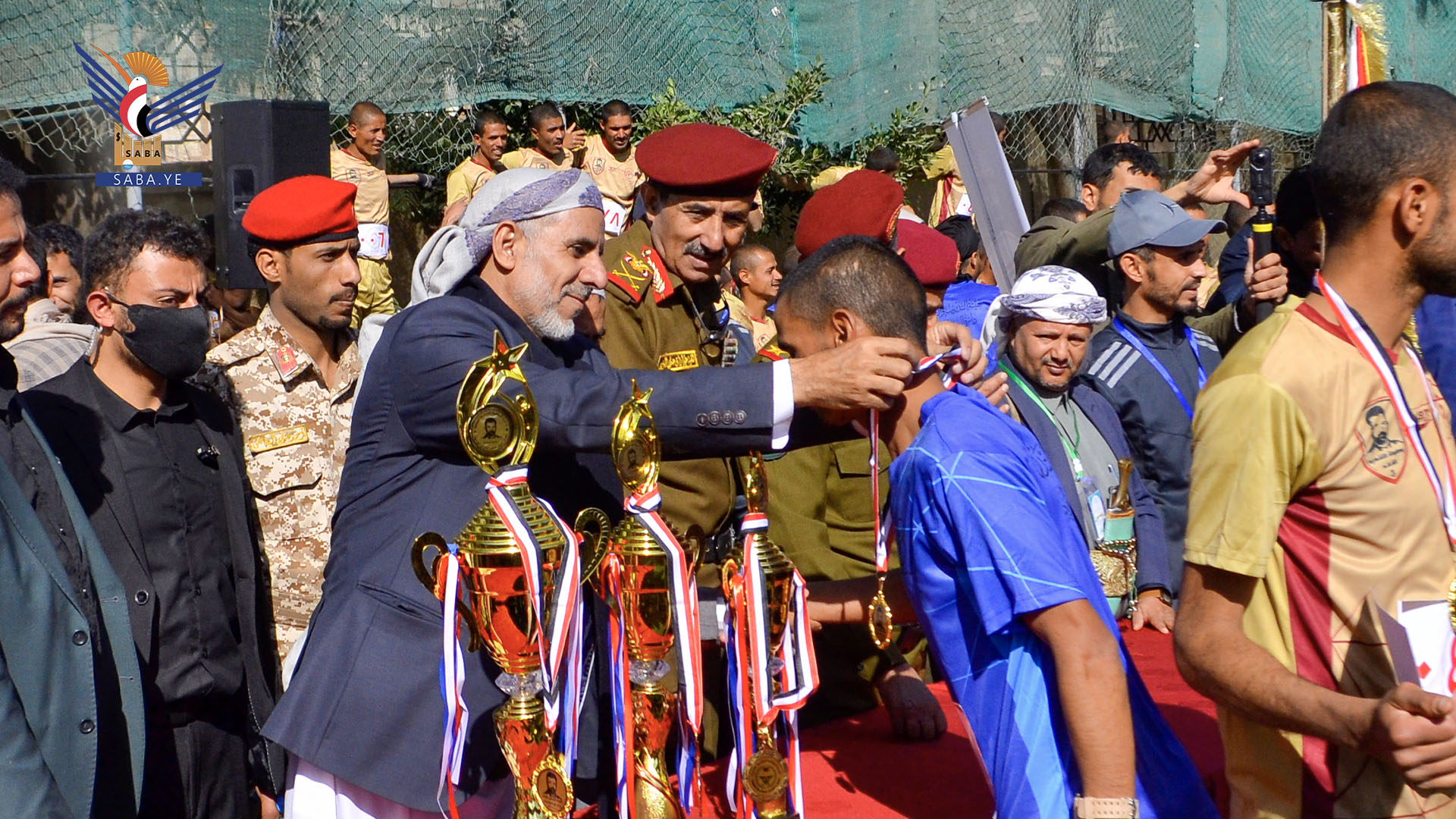 العلامة مفتاح يُكرّم أبطال بطولة الشهيد القائد لاختراق الضاحية في موسمها الثالث