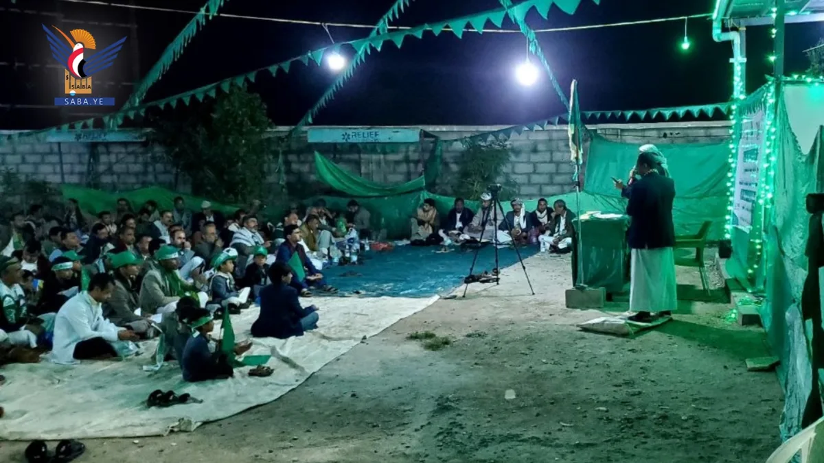  أمسية وفعالية لمكاتب الصحة والشباب والزكاة في كشر احتفاء بالمولد النبوي