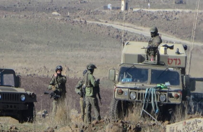 العدو الصهيوني يشن حملة اعتقالات في صفوف السوريين في ريف القنيطرة