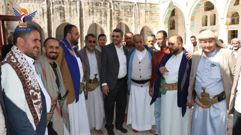 تسليم مشروع استكمال ترميم وصيانة الجامع الكبير في إب القديمة