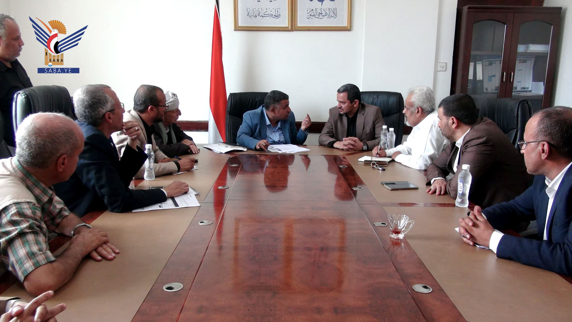 اجتماع بصنعاء يناقش جوانب التعاون بين وزارتي الكهرباء والمياه والصحة والبيئة