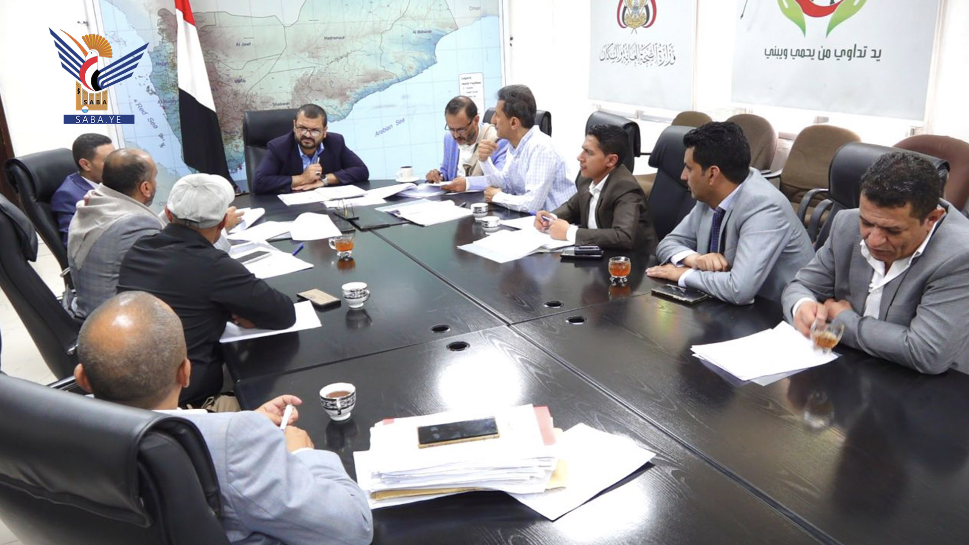 اجتماع لمجلس إدارة المركز الوطني لعلاج الحروق والتجميل اجتماع لمجلس إدارة المركز الوطني لعلاج الحروق والتجميل