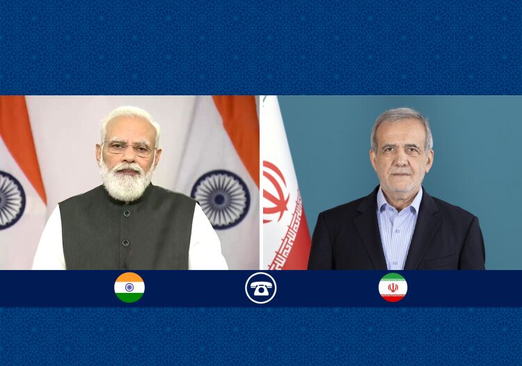 بزشكيان: العلاقات بين طهران ونيودلهي تمتلك قدرات واسعة لتطوير التعاون الثنائي