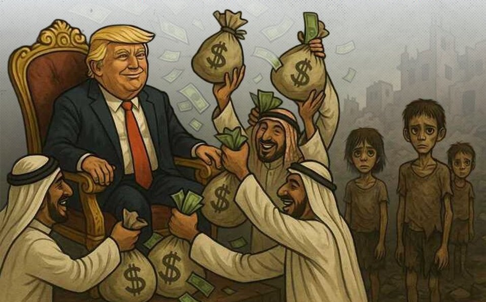 أمريكا وسياسة الابتزاز الرسمي