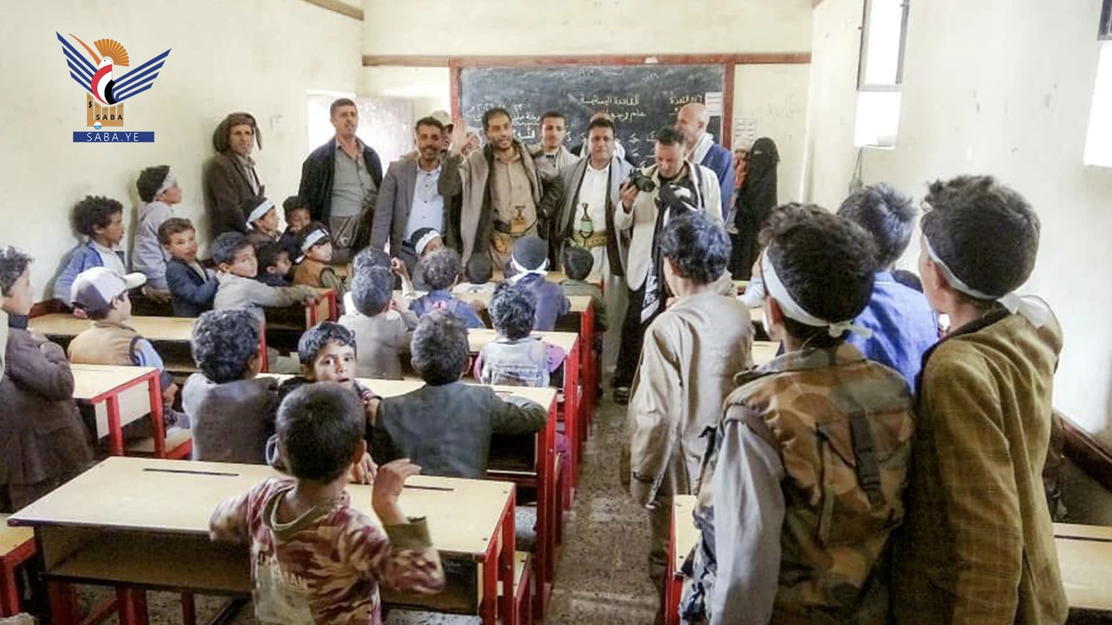 تفقد الدورات والأنشطة الصيفية في يريم بإب