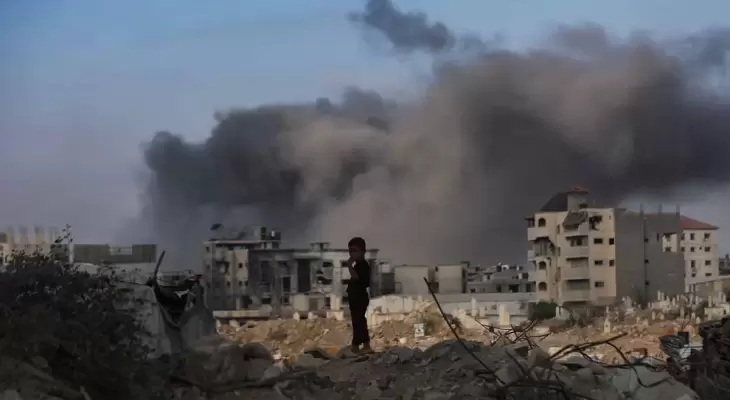 العدو الإسرائيلي يواصل خروقاته في غزة بإطلاق نار ونسف منازل