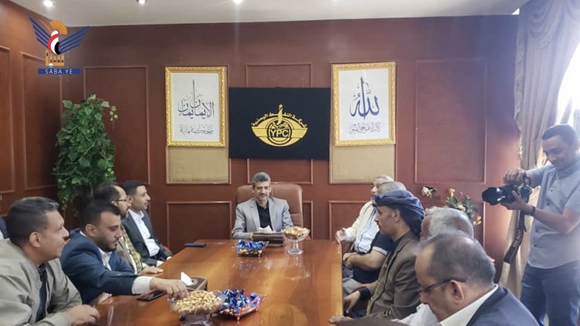 تفقد مستوى الانضباط الوظيفي في المستشفى الجمهوري وشركة النفط ومؤسسة الغاز