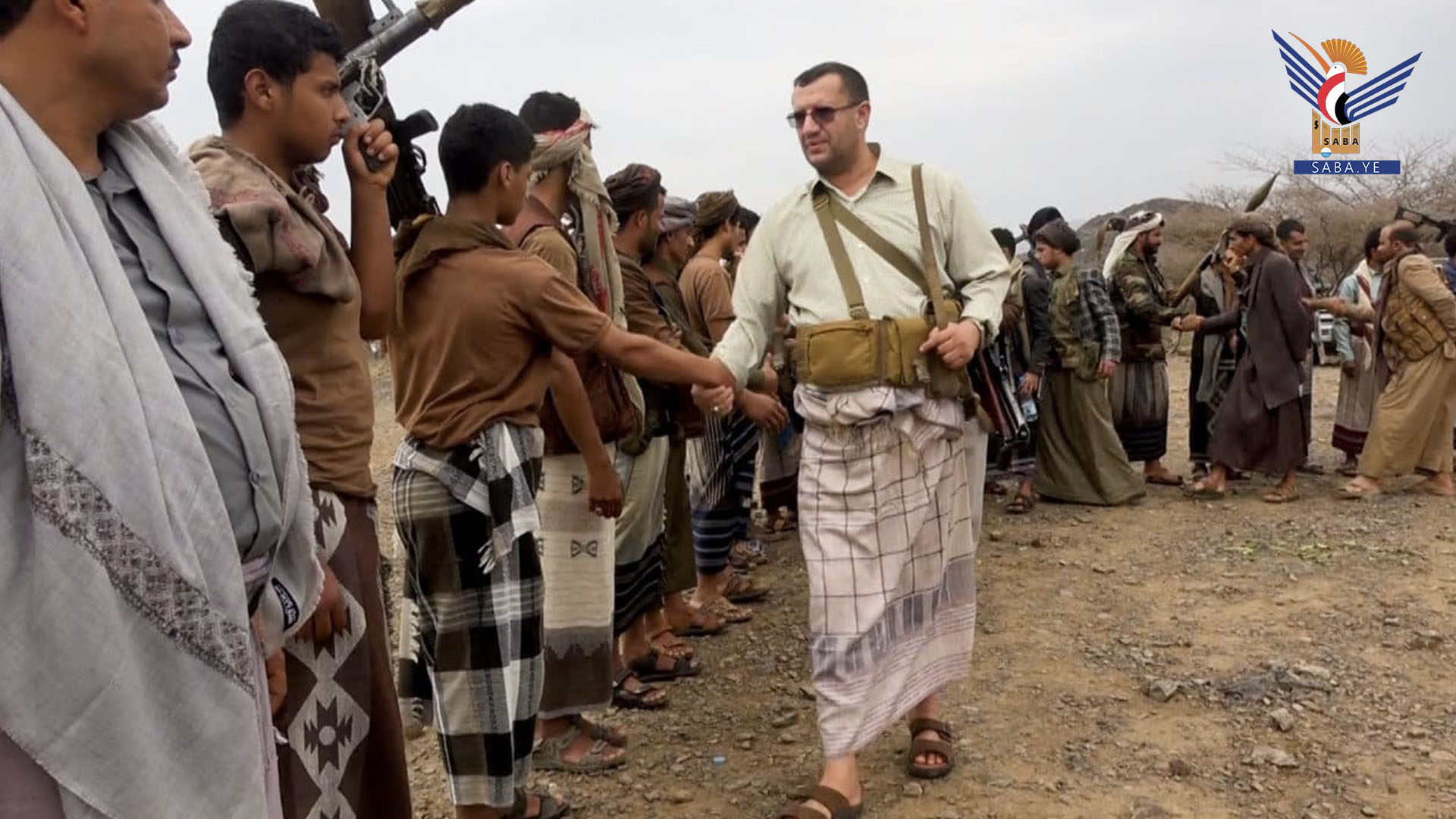 قيادة محافظة عمران تزور المرابطين في جهات تعز بمناسبة عيد الفطر