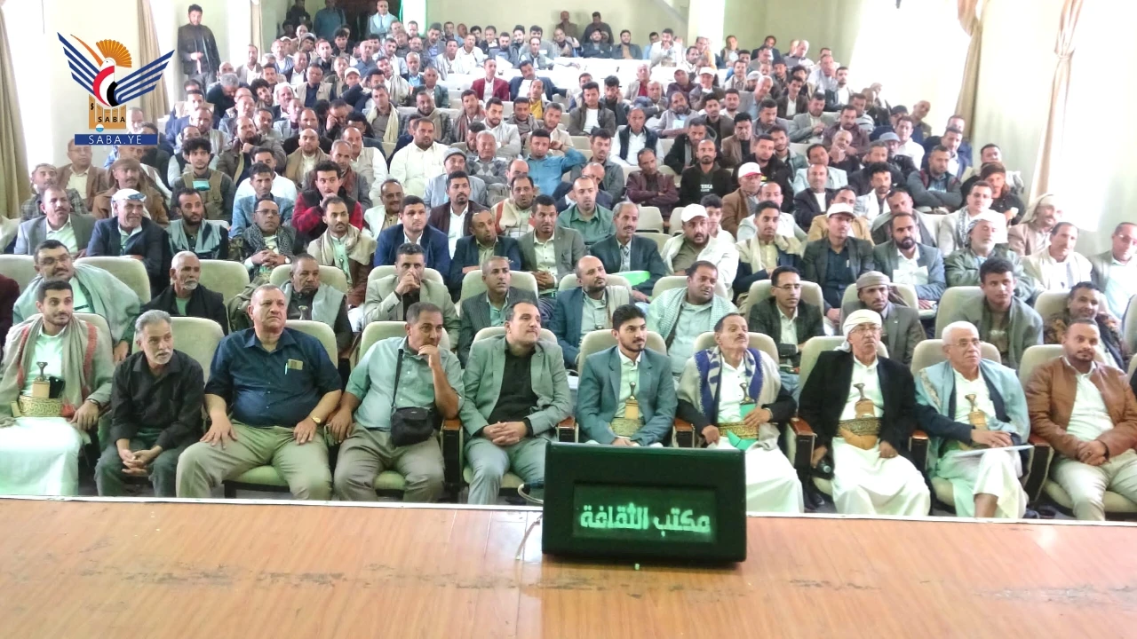 مكتب أشغال إب ينظم فعالية خطابية إحياء لسنوية شهيد القرآن