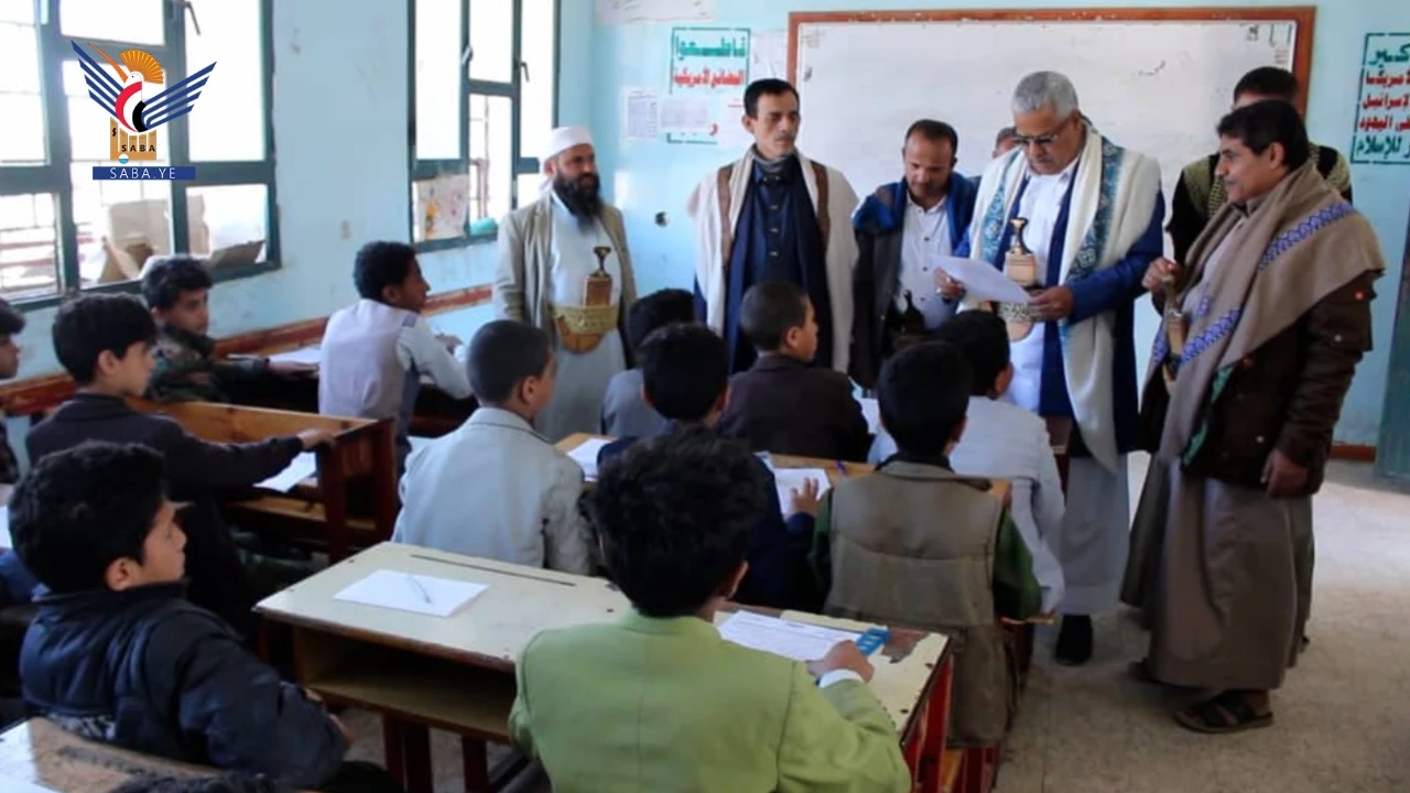 تدشين اختبارات نهاية الفصل الدراسي الثاني بمحافظة ريمة