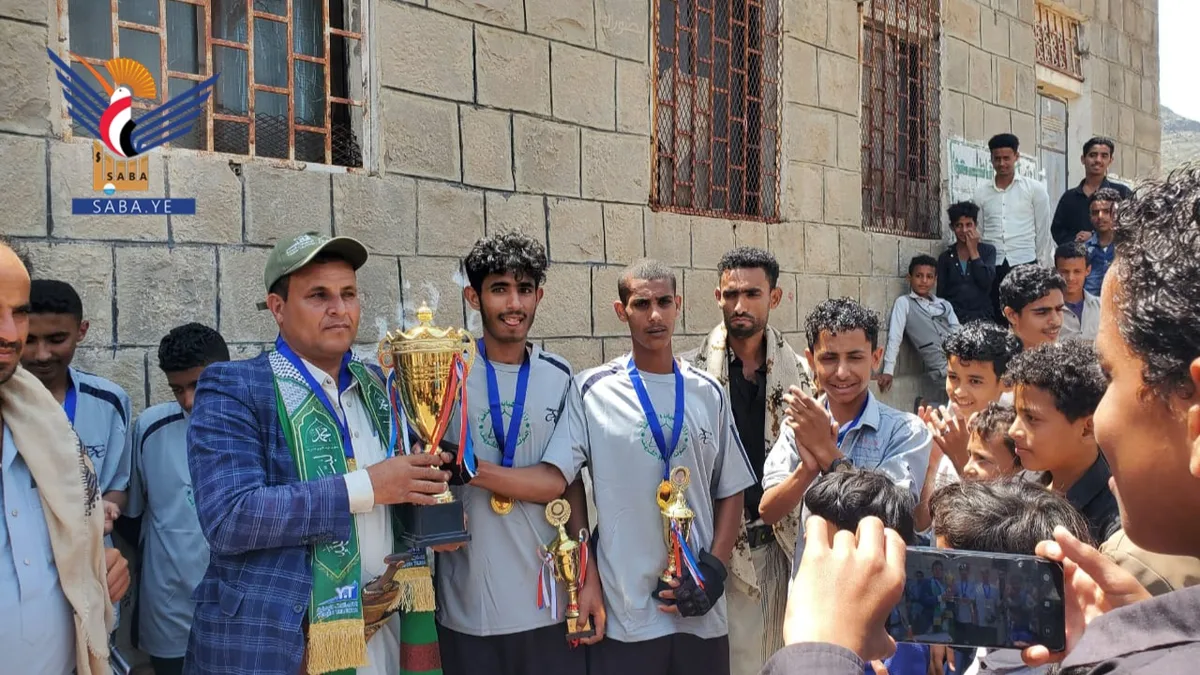اختتام بطولة المولد النبوي لكرة القدم بمديرية الحشاء في الضالع