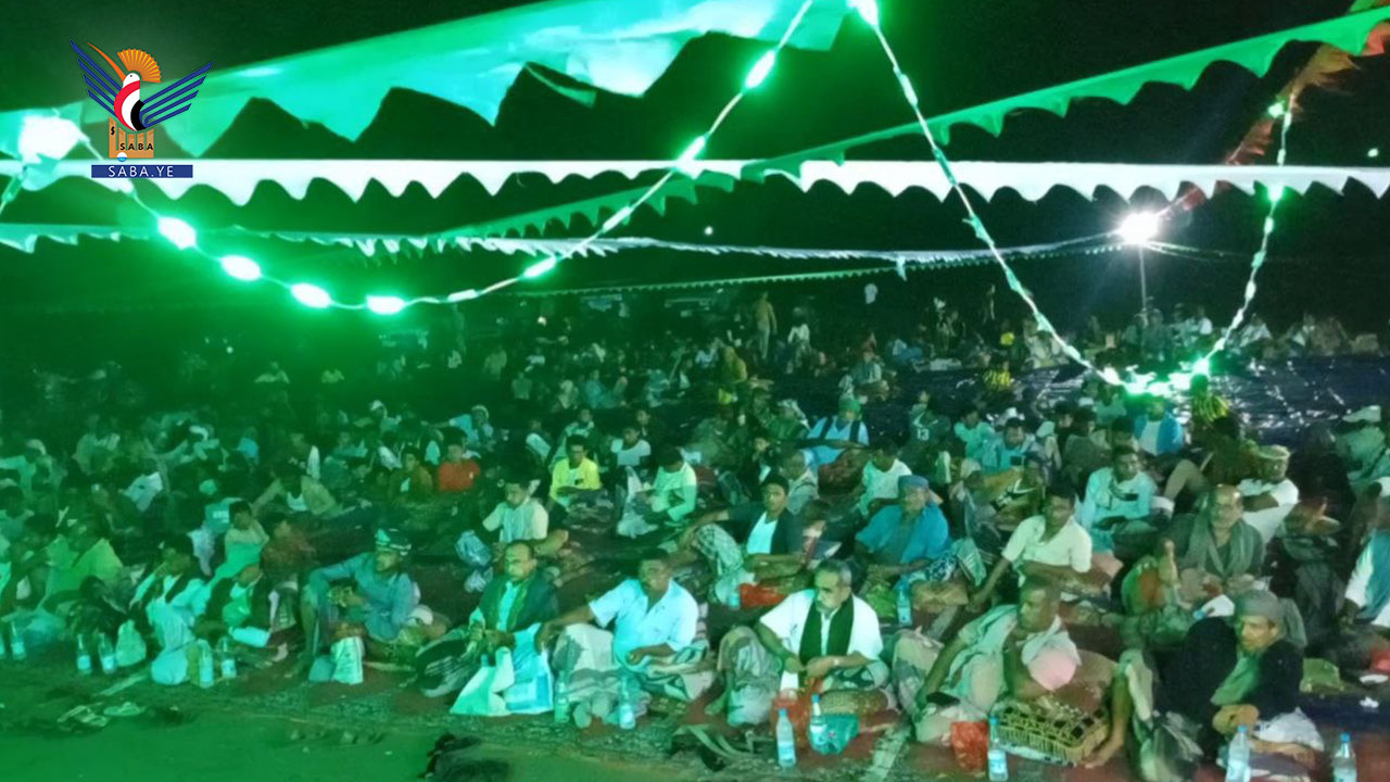 أمسيات وفعاليات بذكرى المولد النبوي في مديريات الحديدة