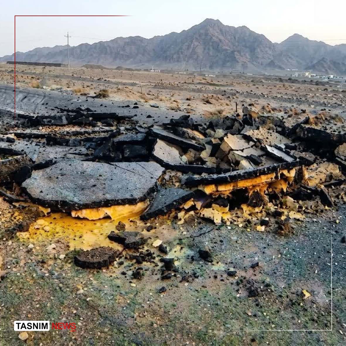 انفجار عبوة ناسفة على الطريق الرابط بين زاهدان وخاش في إيران