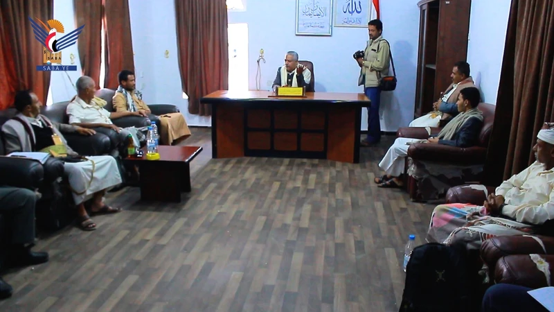 مناقشة آلية النزول الميداني لتوثيق المعالم الزراعية بمحافظة ريمة مناقشة آلية النزول الميداني لتوثيق المعالم الزراعية بمحافظة ريمة