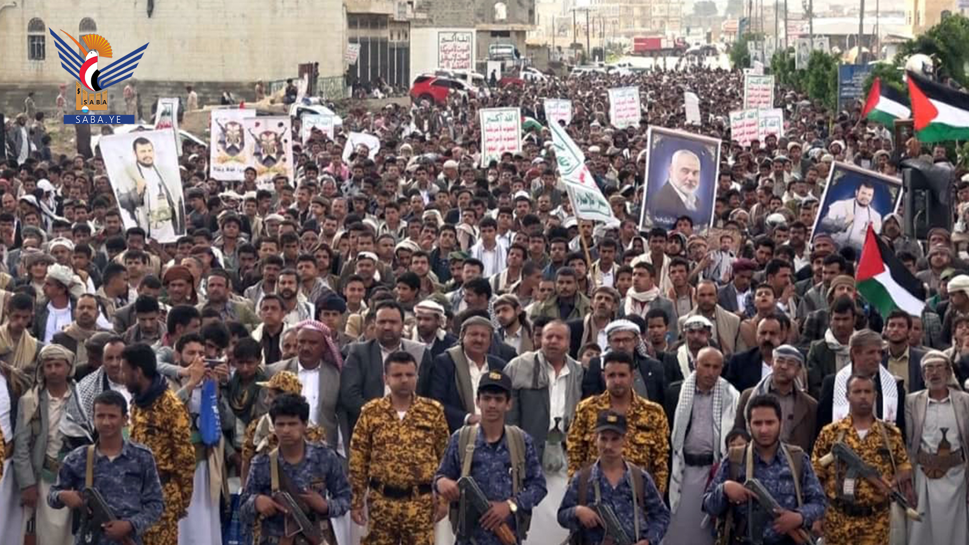  عمران.. 43 مسيرة حاشدة تحت شعار" نصرة للأقصى وغزة.. الإسناد مستمر والرد قادم"