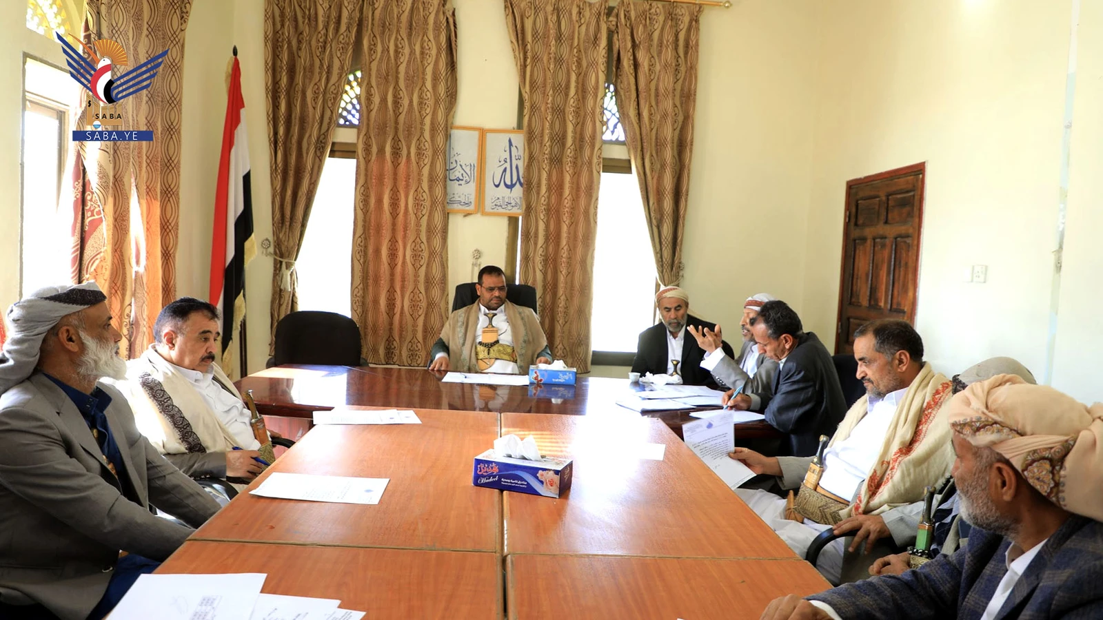 مجلس إدارة مؤسسة المياه بصعدة يناقش مستوى تنفيذ الخطط والأنشطة