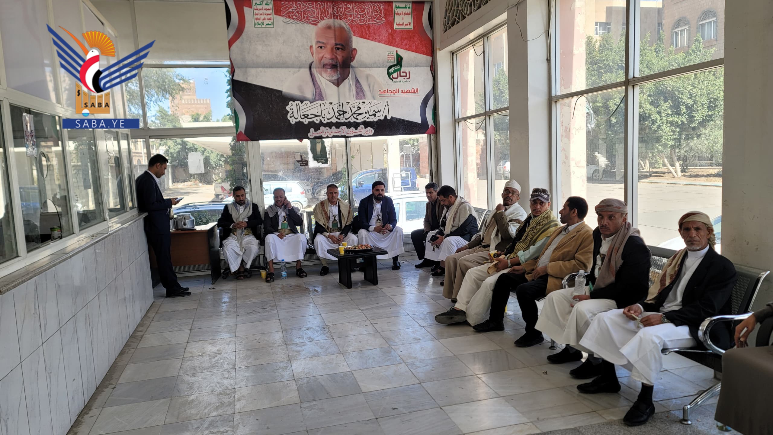 تفقد مستوى الانضباط الوظيفي بوزارة الشؤون الاجتماعية والعمل